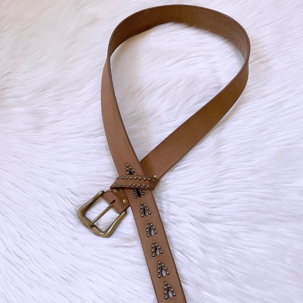 Free People We The Free Matisse Studded Leather Belt - Picture 3 of 8